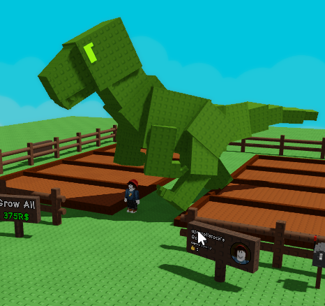 GiantBean T-rex