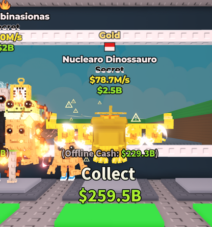 $78.7M/s Nuclero Dinossauro(rare)